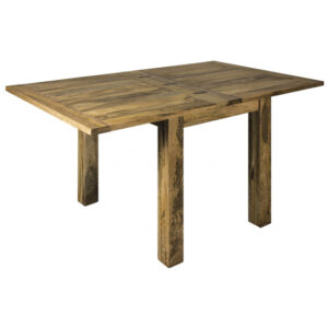 Granary Wooden Rectangular Extending Dining Table In Oak Ish